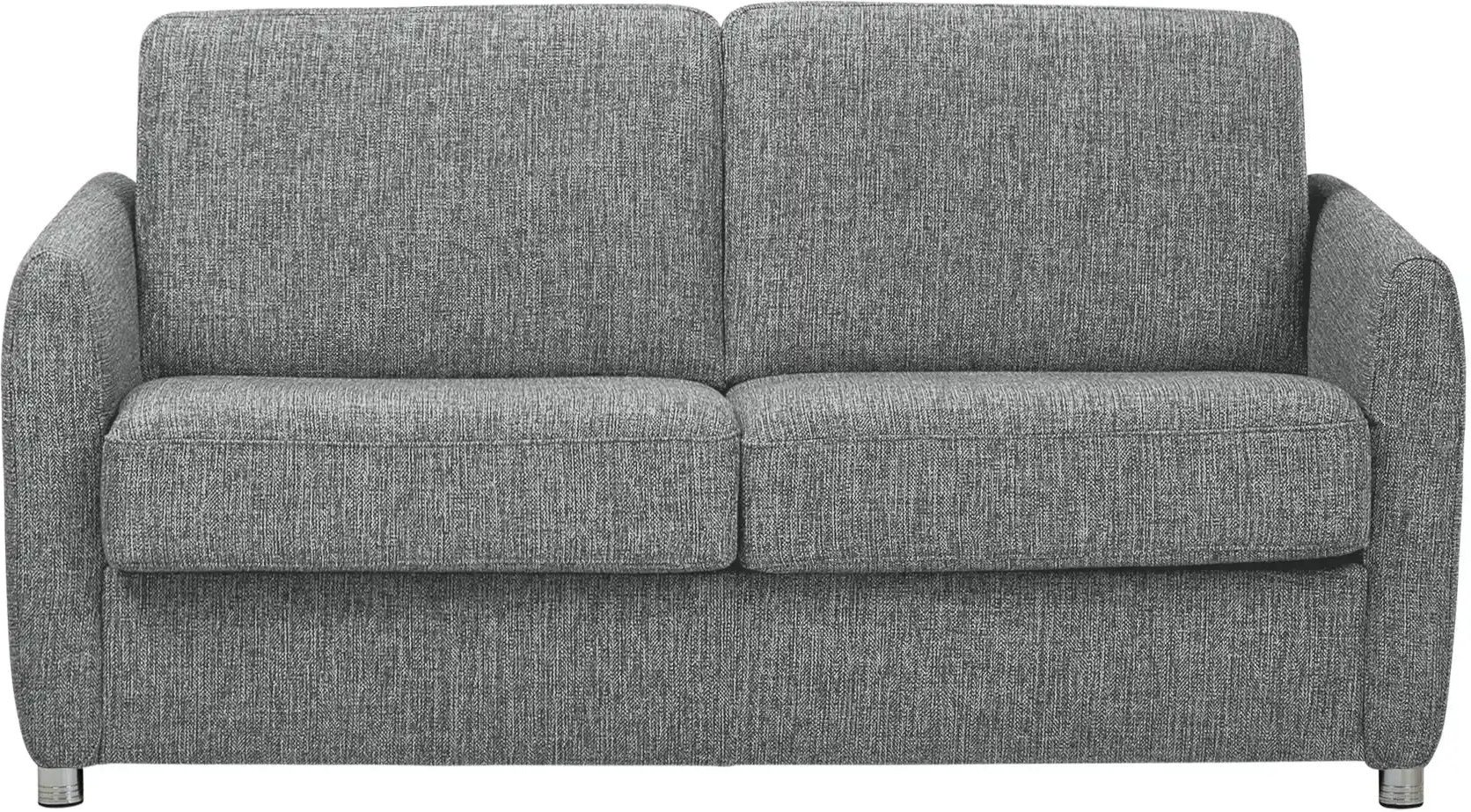 Betty Schlafsofa mit Faltbettfunktion Webstoff Betty ¦ grau ¦ Maße (cm): B: 162 H: 86 T: 97.0 Polstermöbel > Sofas > 2-S...