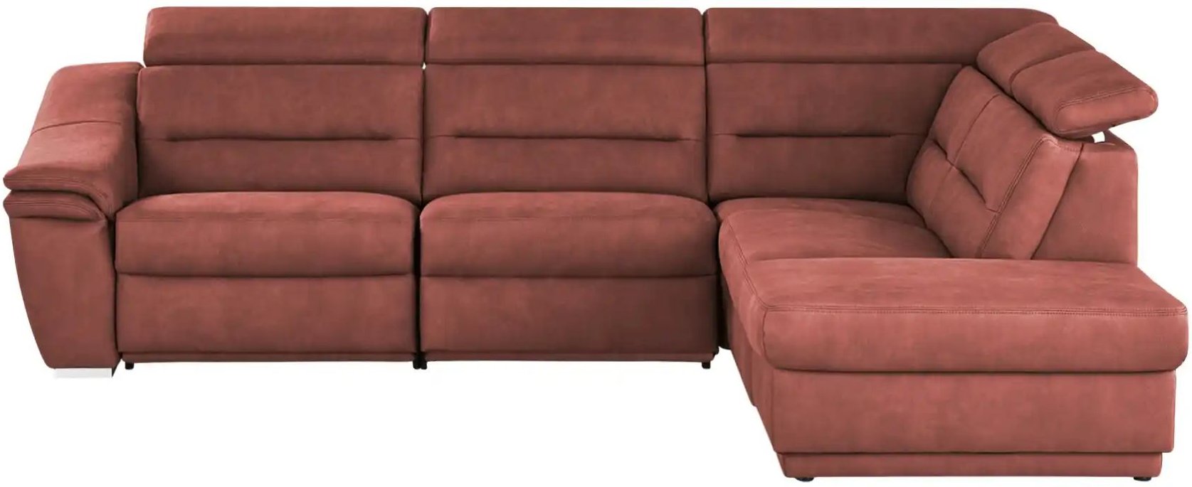 meinSofa Ecksofa Ivonne-S ¦ rot ¦ Maße (cm): B: 294 H: 84 T: 245.0 Polstermöbel > Sofas > Ecksofas - Höffner