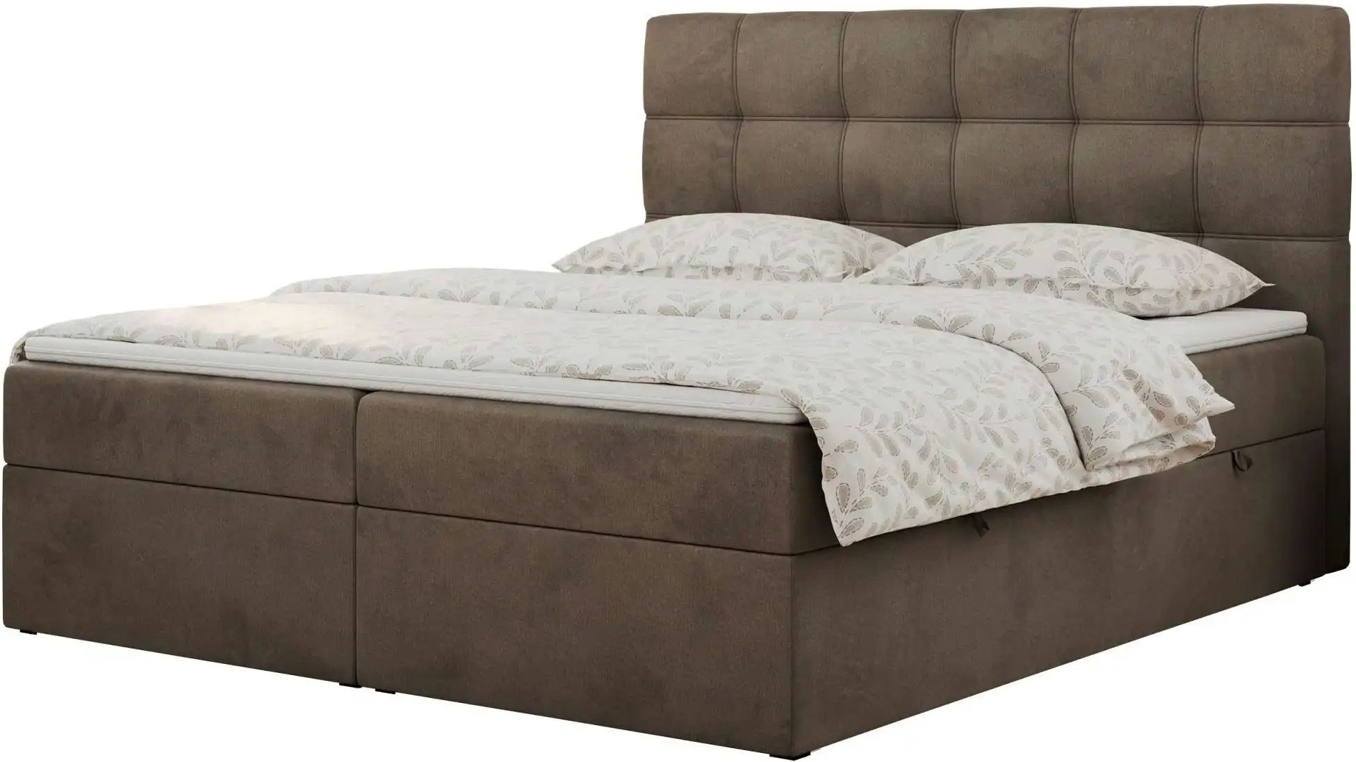 Thumbnail - Boxbett mit Bettkasten Erni ¦ braun ¦ Maße (cm): H: 110 Betten > Komfortbetten - Höffner