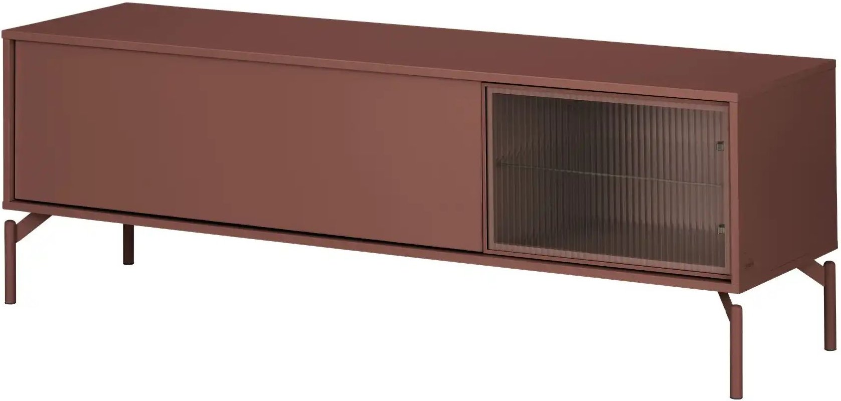 Love it TV-Lowboard Flumeri ¦ rot ¦ Maße (cm): B: 155 H: 52 T: 43.0 Kommoden & Sideboards > Lowboards - Höffner