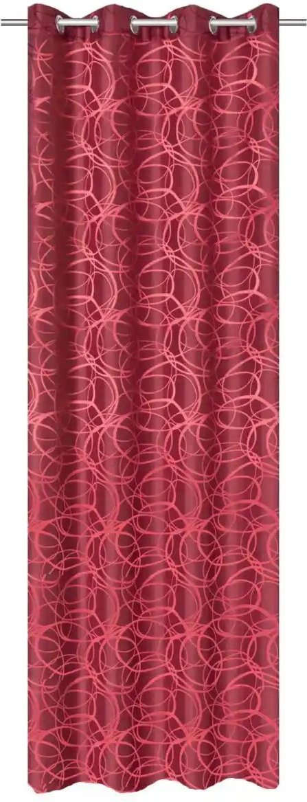 Thumbnail - HOME Wohnideen Ösenschal ¦ rot ¦ Maße (cm): B: 140 Gardinen & Rollos > Gardinen & Vorhänge > Schiebegardinen - Höffner