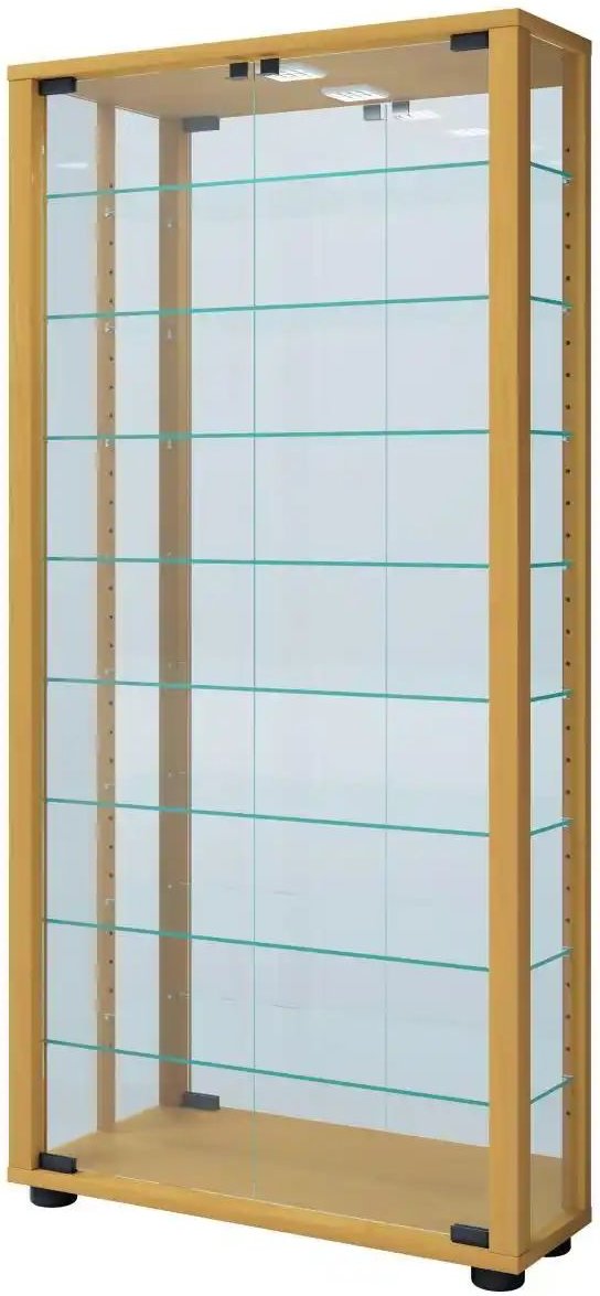 Hängevitrine Vitrosa ¦ holzfarben ¦ Maße (cm): B: 59 H: 114,3 T: 18.0 Schränke > Vitrinen - Höffner