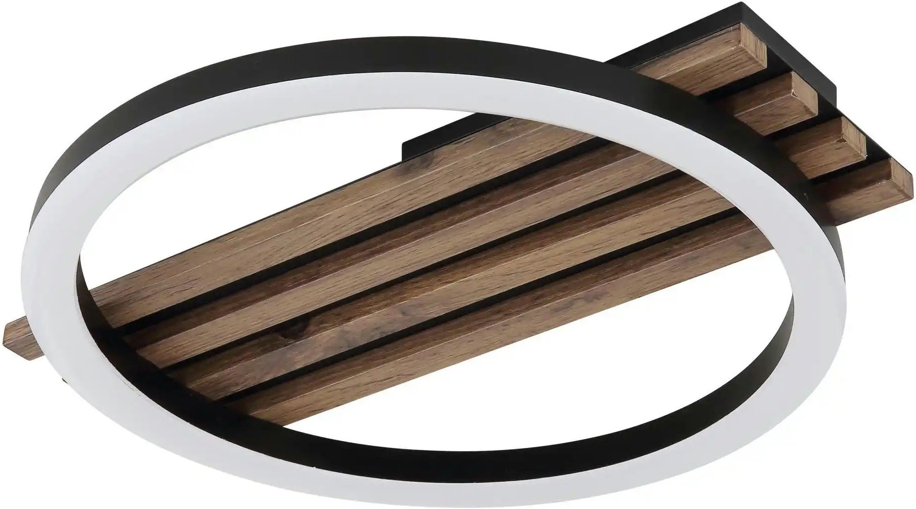 Globo Lighting Deckenleuchte   ¦ schwarz ¦ Maße (cm): B: 34 H: 6 Lampen & Leuchten > Deckenleuchten - Höffner