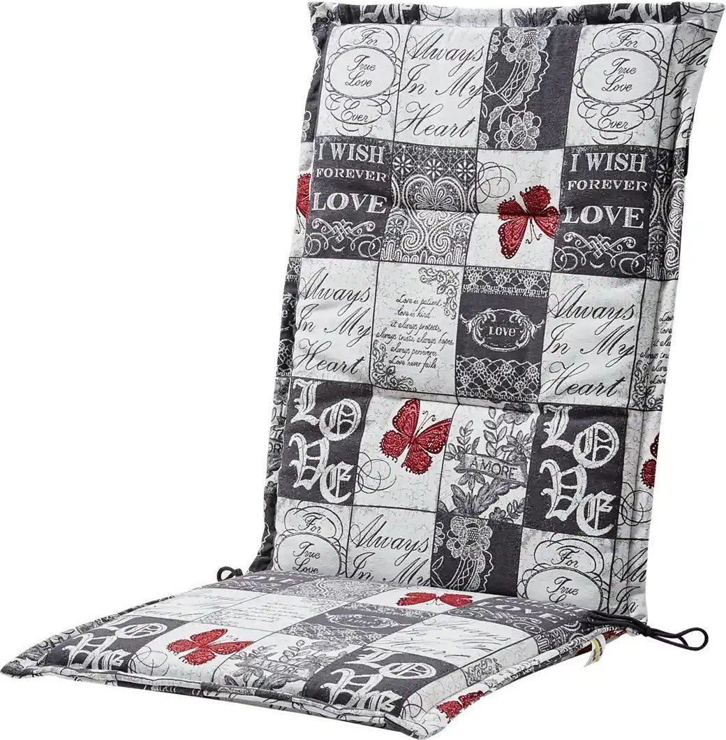 Thumbnail - Schwienhorst Auflage Kiruna Alutex ¦ grau ¦ Maße (cm): B: 48 H: 4 Garten > Auflagen & Kissen > Hochlehner-Auflagen - Hö...