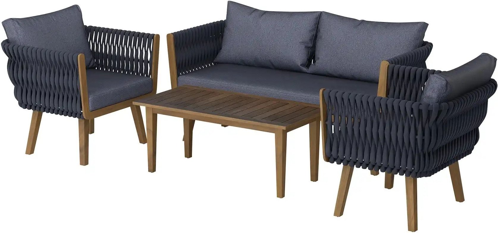 a casa mia Lounge-Gruppe Logrono Garten > Gartenmöbel > Gartenmöbelsets - Höffner