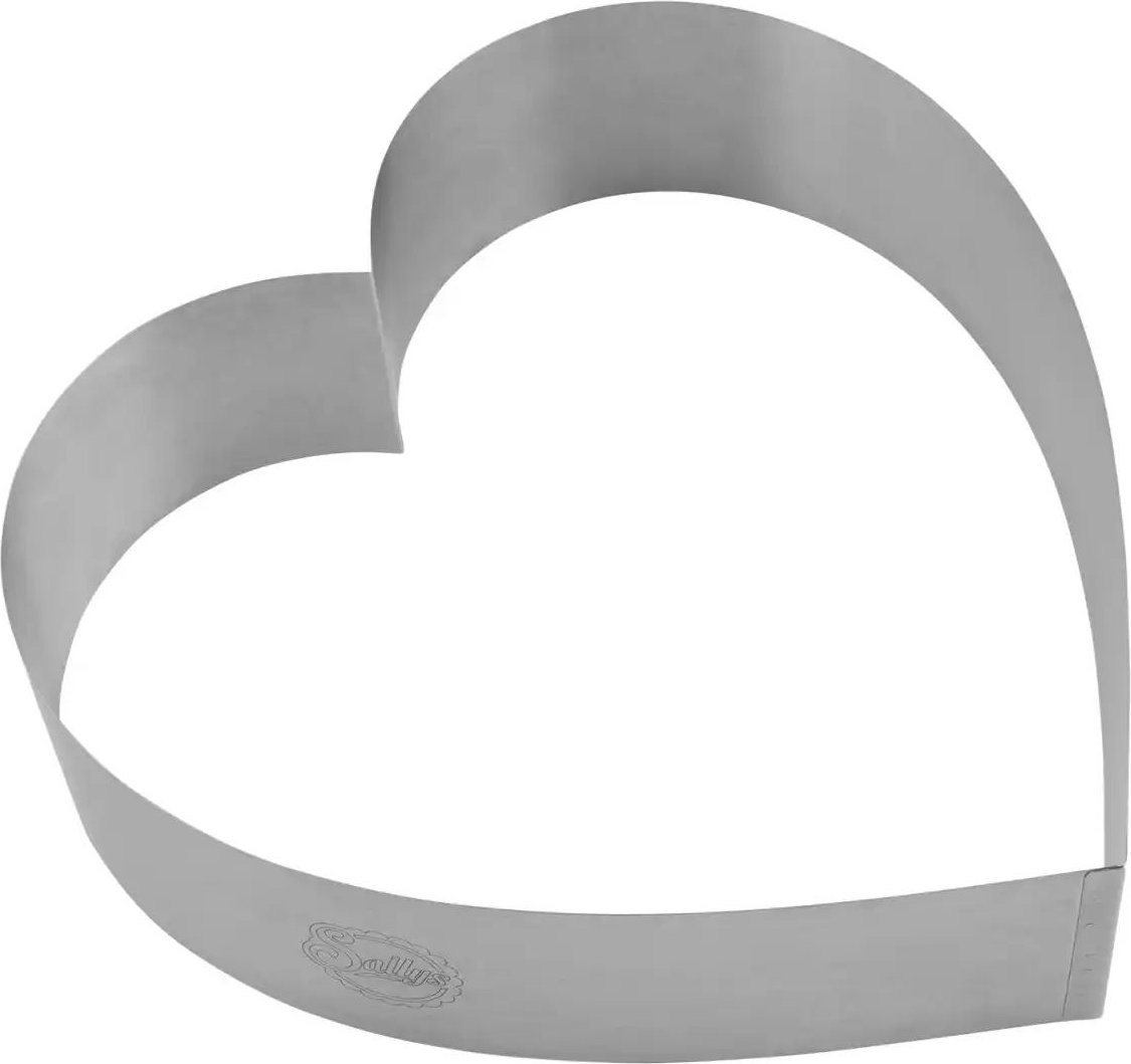 Sallys Herzbackform Sallys ¦ silber ¦ Edelstahl ¦ Maße (cm): H: 8 Ø: 28 Backen & Zubehör > Backformen - Höffner