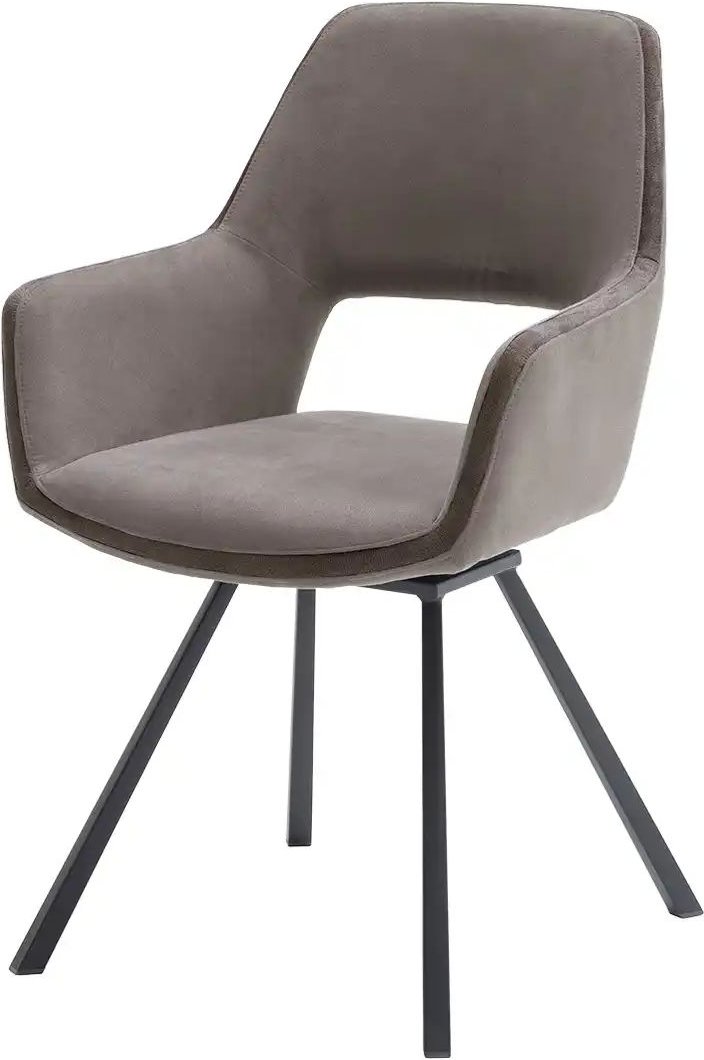 Esszimmerstuhl drehbar Jenala ¦ braun ¦ Maße (cm): B: 58 H: 90 T: 60.0 Stühle > Esszimmerstühle > Esszimmerstühle mit Ar...