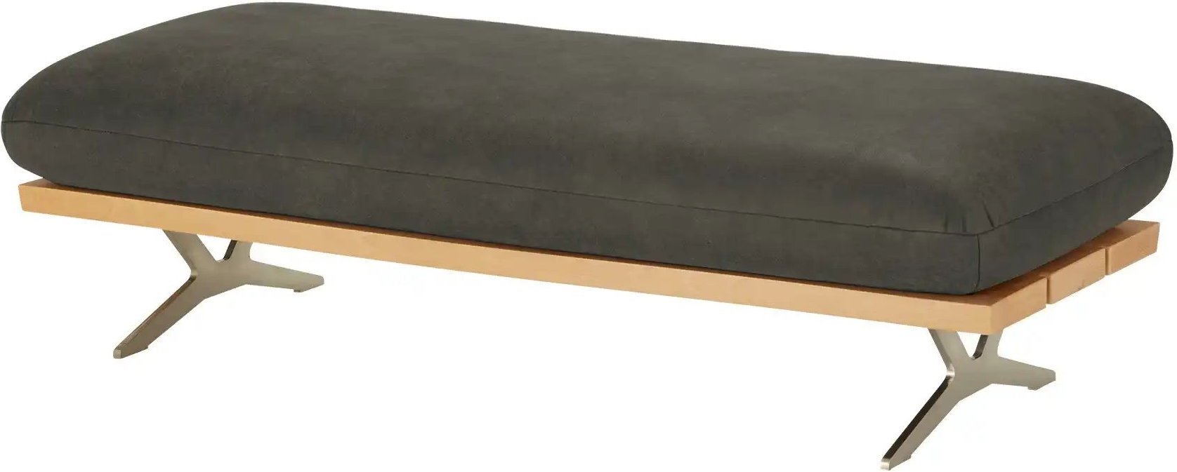 KOINOR Hockerbank Marilyn ¦ braun ¦ Maße (cm): B: 150 H: 45 T: 60.0 Polstermöbel > Hocker - Höffner