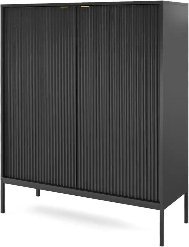 Selsey Highboard Vellore ¦ schwarz ¦ Maße (cm): B: 104 H: 125 Kommoden & Sideboards > Highboards - Höffner