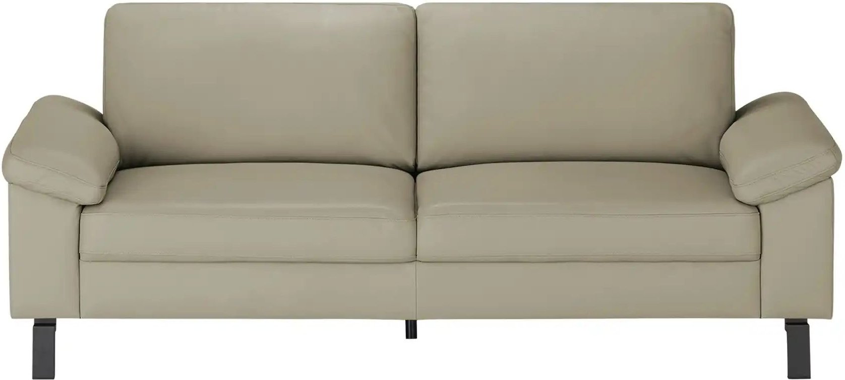 Max Schelling Ledersofa aus Echtleder Maximum ¦ grau ¦ Maße (cm): B: 204 H: 86 T: 97.0 Polstermöbel > Sofas > 2-Sitzer -...