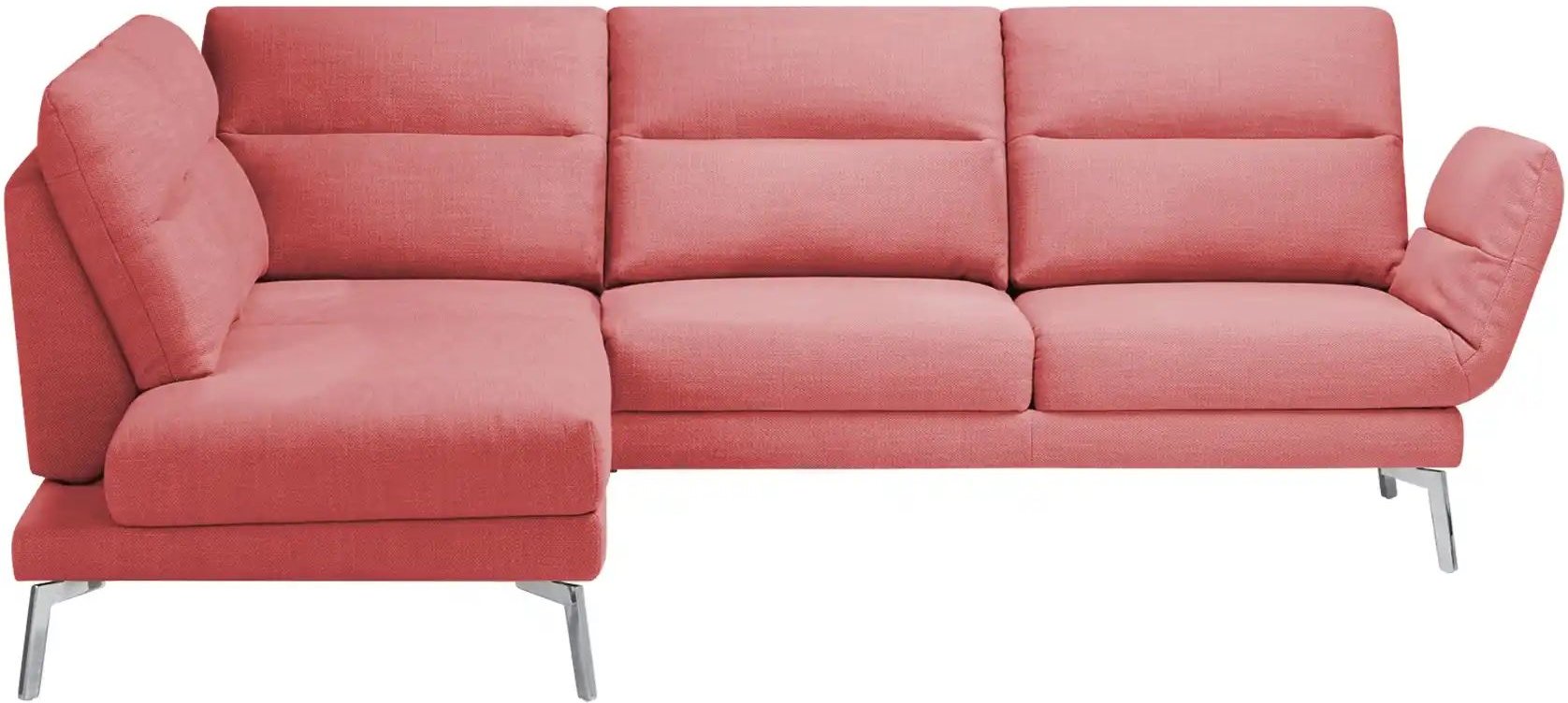 Thumbnail - Max Schelling Ecksofa Sentence ¦ rosa/pink ¦ Maße (cm): B: 250 H: 88 T: 208.0 Polstermöbel > Sofas > 3-Sitzer - Höffner