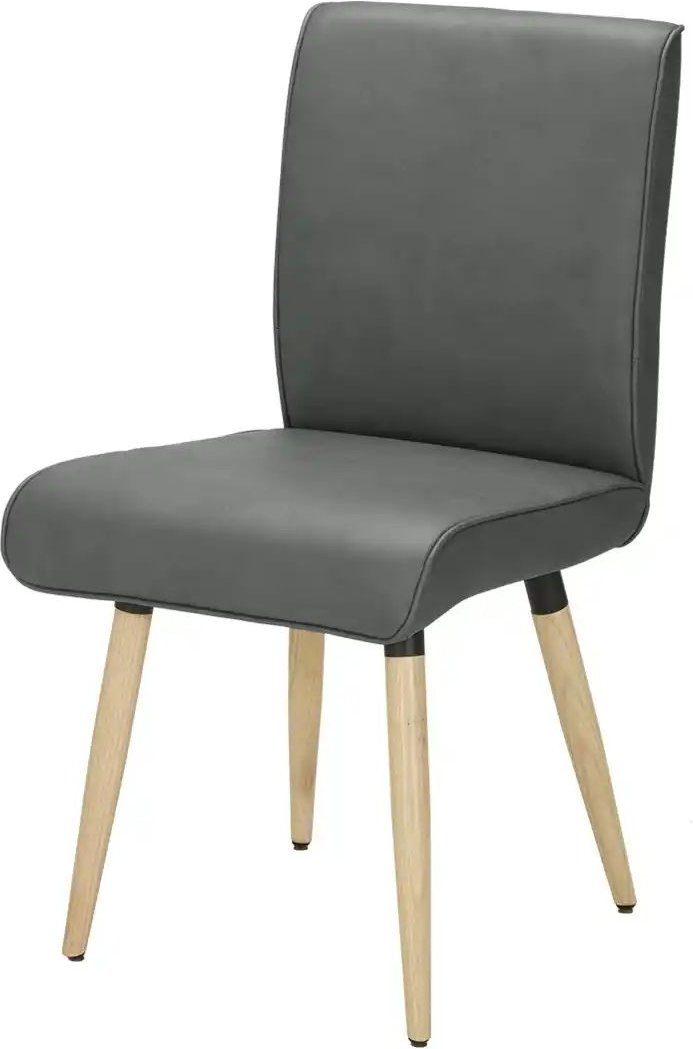 Polsterstuhl mit Griff 4402 ¦ grau ¦ Maße (cm): B: 48 H: 91 T: 62.0 Stühle > Küchenstühle > Polster Küchenstühle - Höffn...