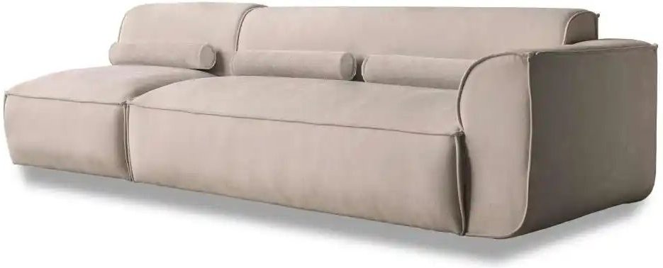 Miuform Einzelsofa modular Flex Felix ¦ beige ¦ Maße (cm): B: 248 H: 70 Polstermöbel > Sofas > 3-Sitzer - Höffner