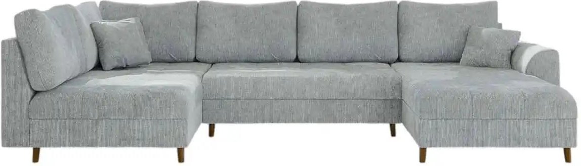 S-STYLE Wohnlandschaft Trygve ¦ grau ¦ Maße (cm): B: 310 H: 81 Polstermöbel > Sofas > Wohnlandschaften - Höffner