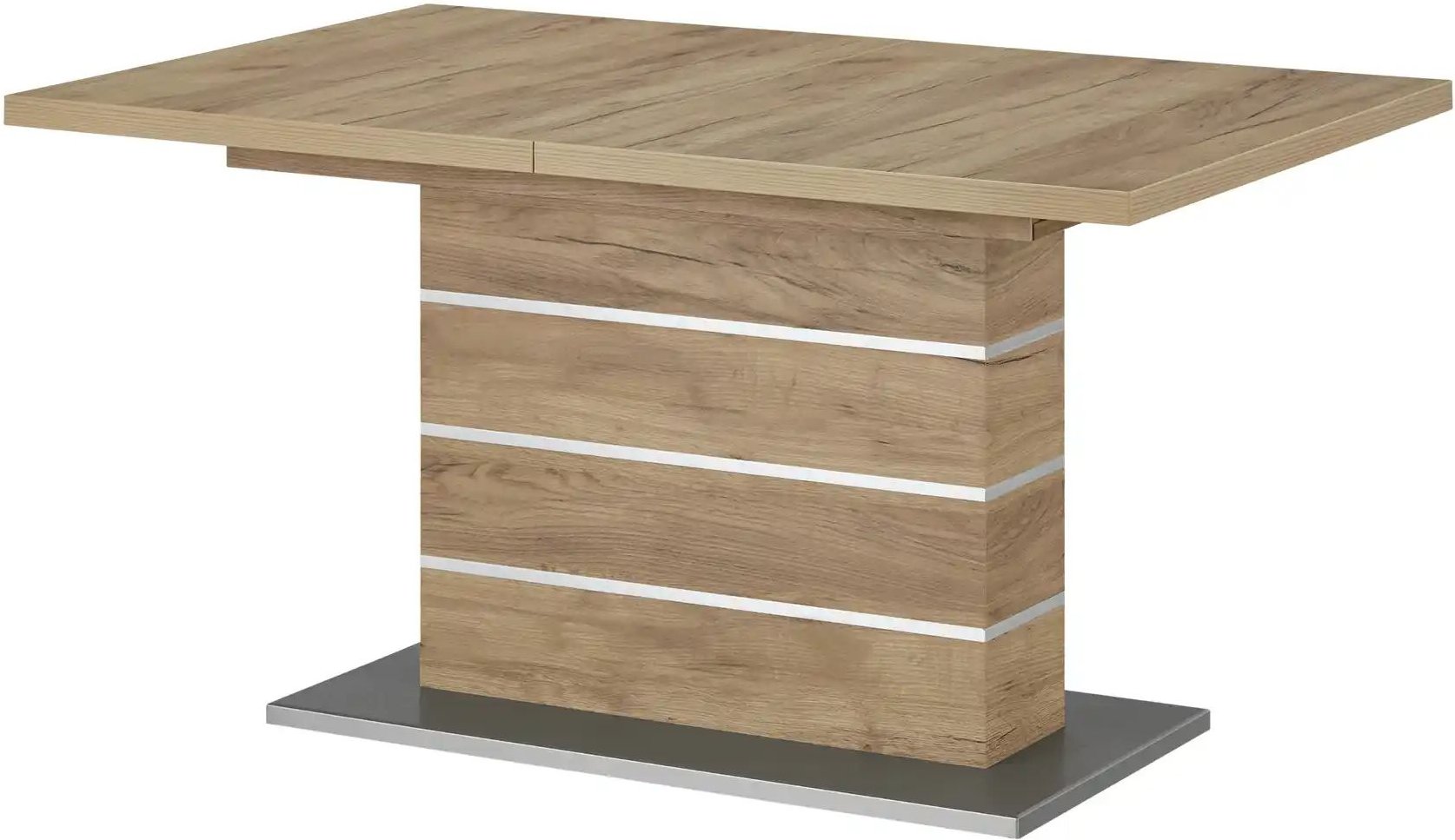 Säulentisch ausziehbar Mira ¦ holzfarben ¦ Maße (cm): B: 90 H: 77 Tische > Esstische > Esstische ausziehbar - Höffner