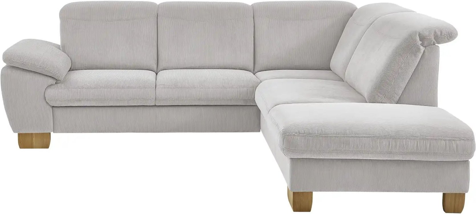 meinSofa Ecksofa Raica-S ¦ grau ¦ Maße (cm): B: 266 H: 91 T: 243.0 Polstermöbel > Sofas > Ecksofas - Höffner