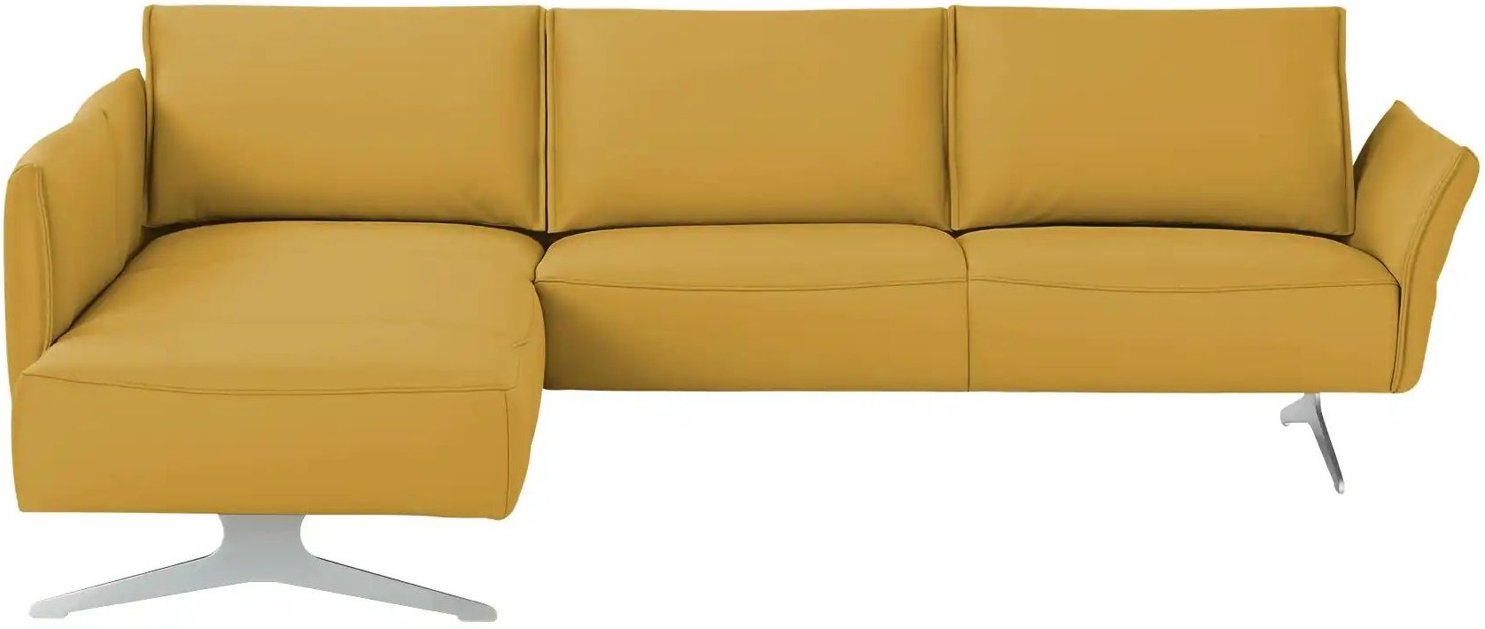 KOINOR Ecksofa  Vineto ¦ gelb ¦ Maße (cm): B: 272 H: 83 T: 207.0 Polstermöbel > Sofas > Ecksofas - Höffner