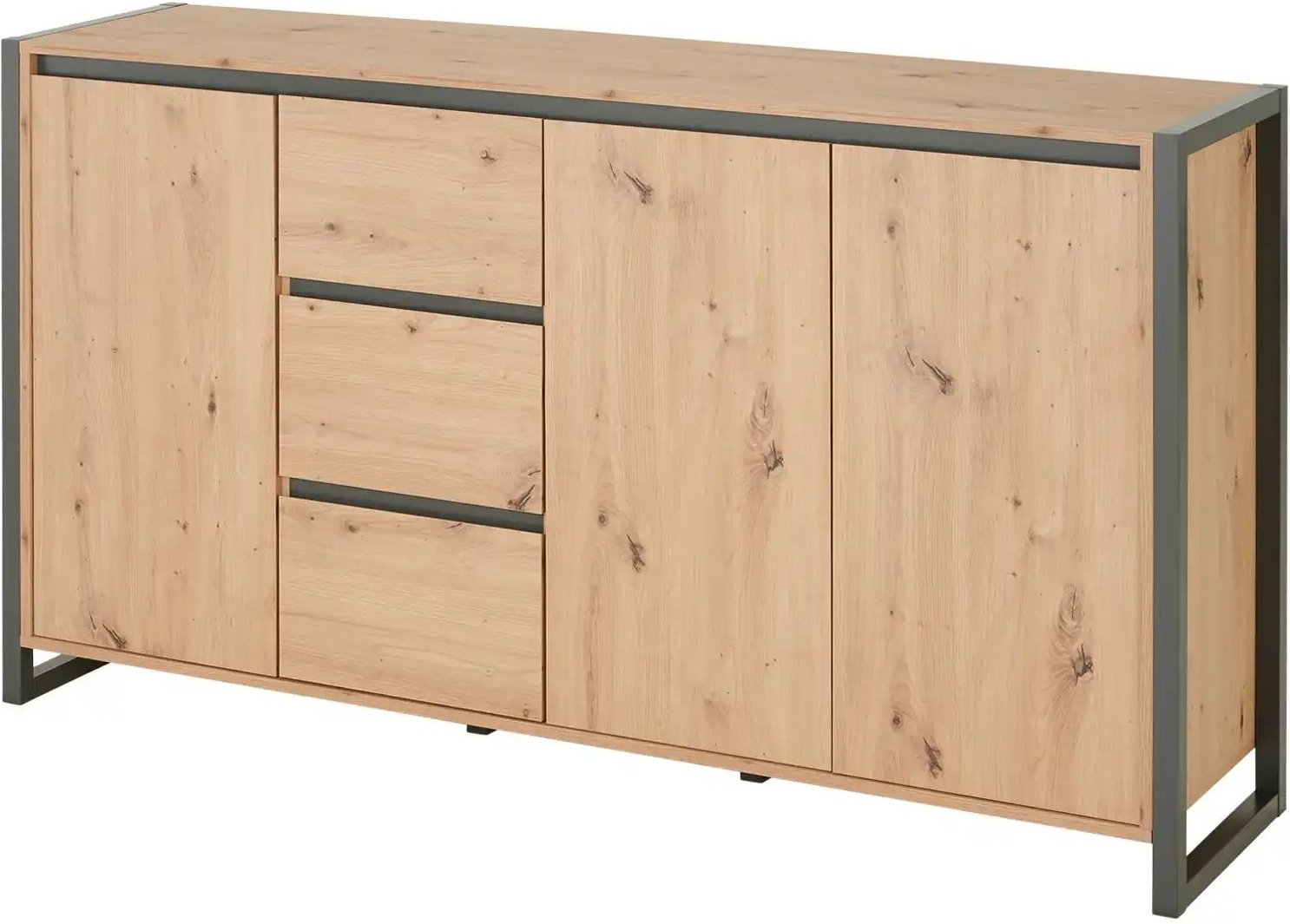 Sideboard Fiano ¦ holzfarben ¦ Maße (cm): B: 160 H: 88 T: 40.0 Kommoden & Sideboards > Sideboards - Höffner