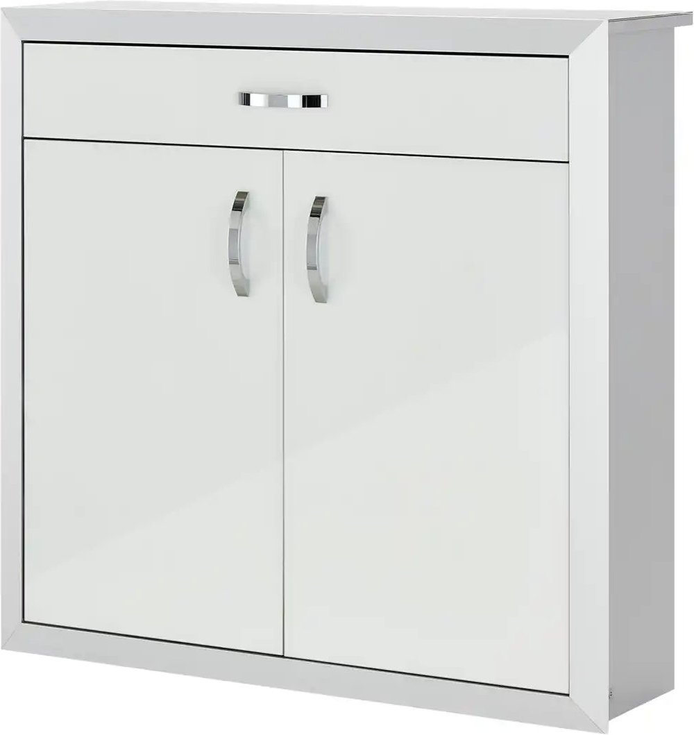 Wohnwert Schuhschrank Intro ¦ weiß ¦ Maße (cm): B: 109 H: 104 T: 32.0 Garderoben & Kleiderstangen > Garderoben Schuhsch...