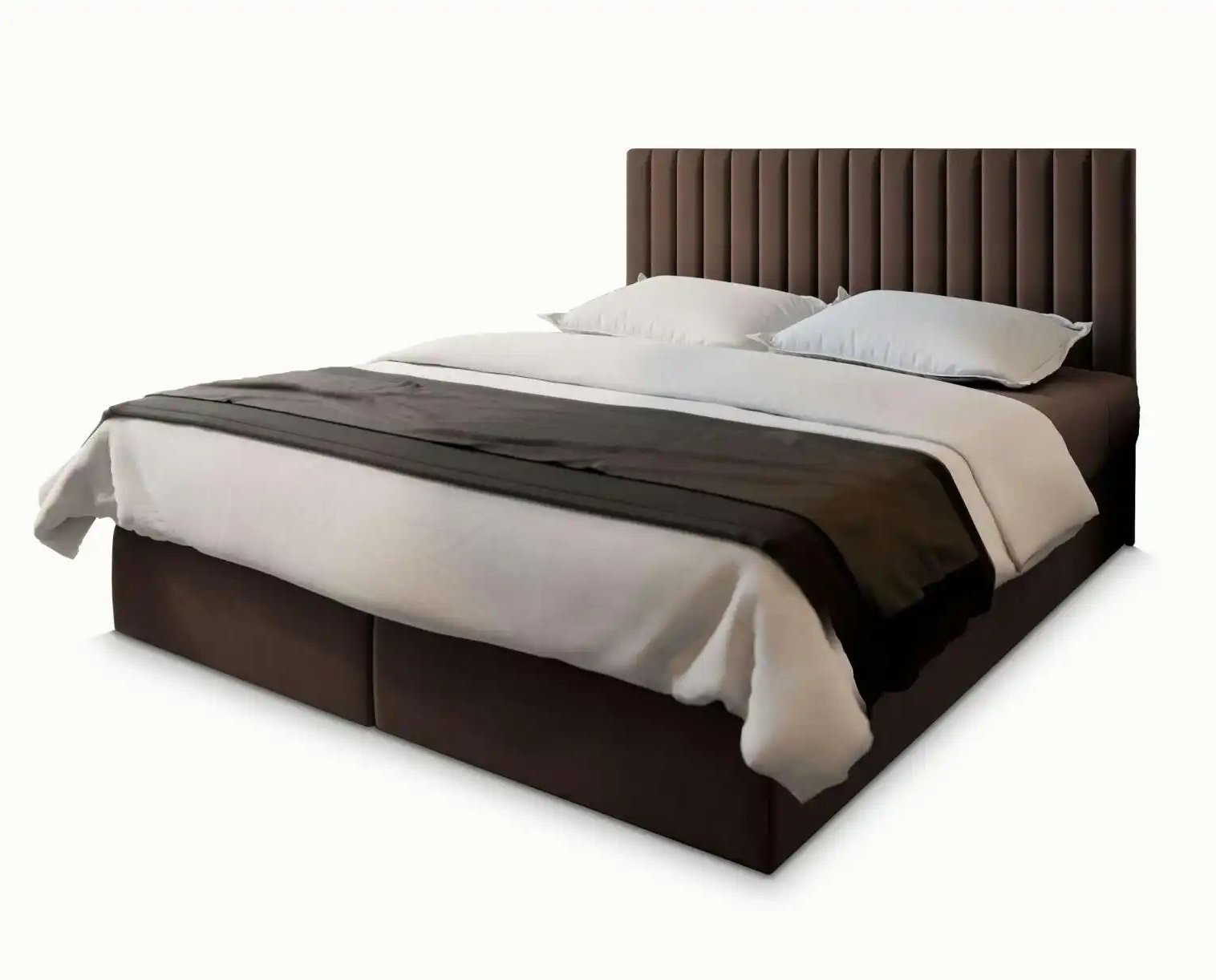 MASSENO Boxbett mit Bettkasten Bresel ¦ braun ¦ Maße (cm): B: 180 H: 98 Betten > Polsterbetten - Höffner