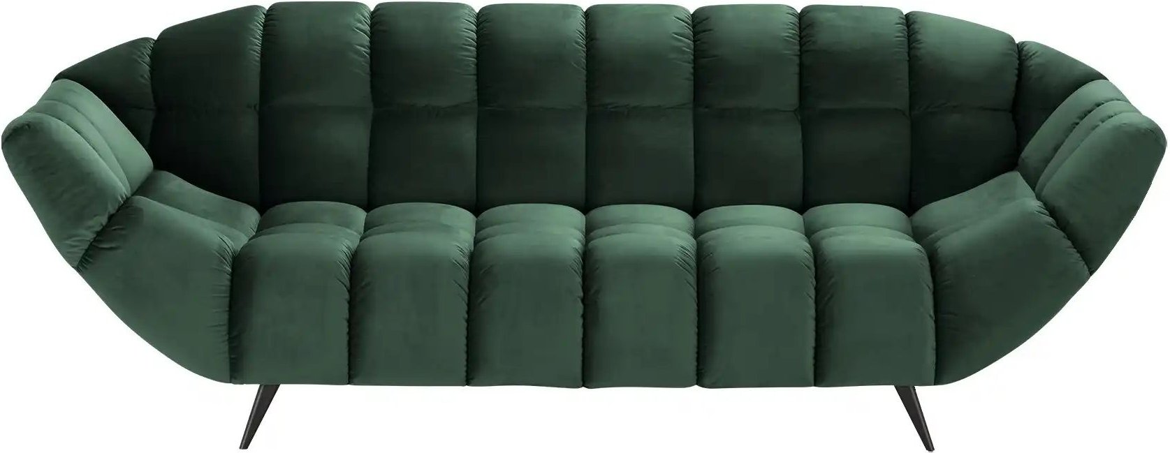 Thumbnail - switch Einzelsofa aus Mikrofaser Gappa ¦ grün ¦ Maße (cm): B: 222 H: 82 T: 94.0 Polstermöbel > Sofas > 3-Sitzer - Höffne...