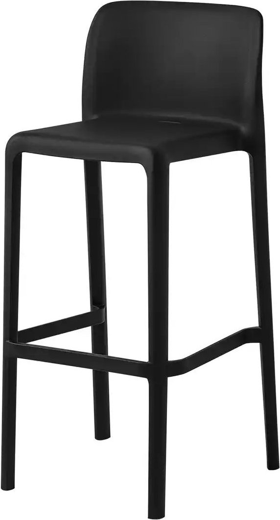 Connubia Barhocker stapelbar Bayo ¦ schwarz ¦ Maße (cm): B: 47 H: 101 T: 47.0 Polstermöbel > Hocker > Barhocker - Höffne...