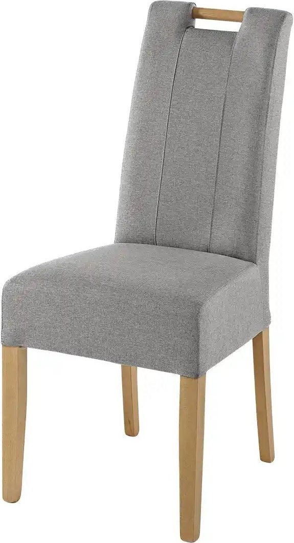 Woodford Esszimmerstuhl Jasmin ¦ grau ¦ Maße (cm): B: 62 H: 101 T: 46.0 Stühle > Küchenstühle > Polster Küchenstühle - ...