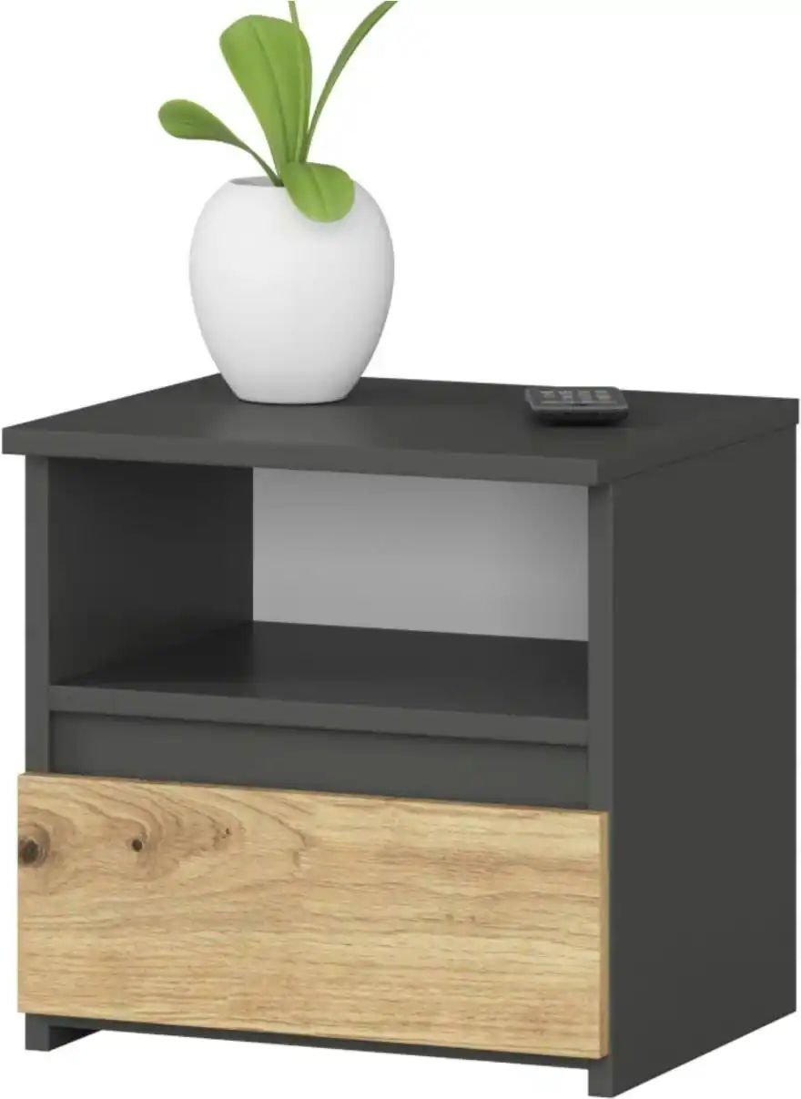 Nachttisch Carla ¦ mehrfarbig ¦ Maße (cm): B: 40 H: 40 Tische > Nachttische - Höffner