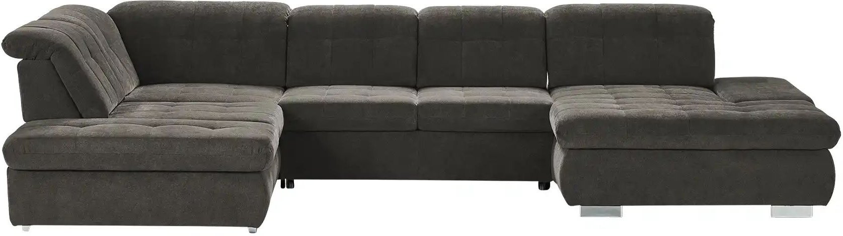 Lounge Collection Wohnlandschaft mit verschiedenen Funktionen Spencer ¦ grau ¦ Maße (cm): B: 382 H: 102 T: 260.0 Polster...