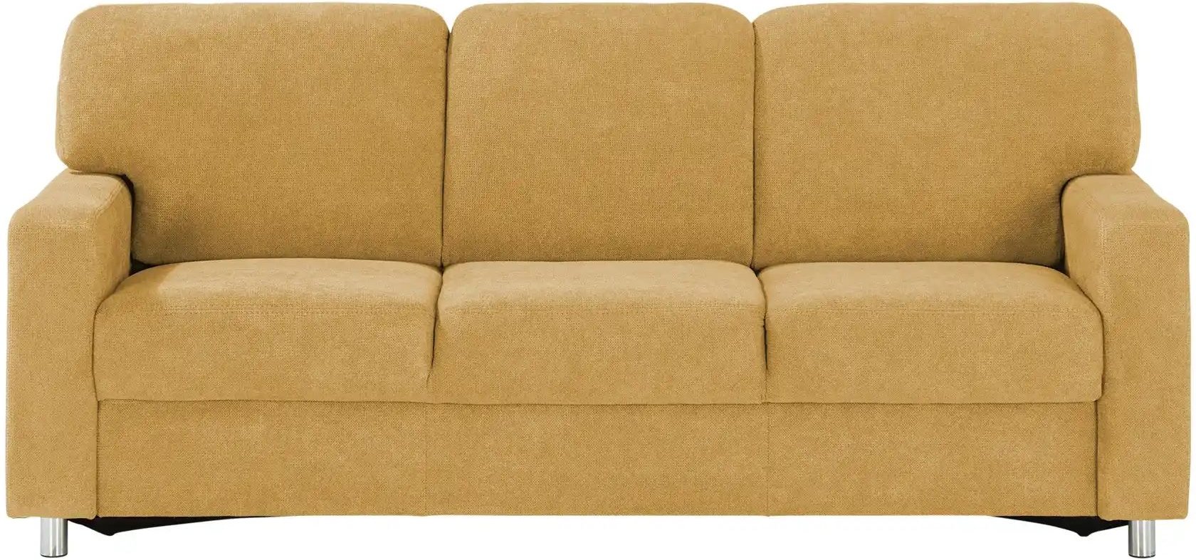 smart Sofa Valencia ¦ gelb ¦ Maße (cm): B: 212 H: 90 T: 93.0 Polstermöbel > Sofas > 3-Sitzer - Höffner