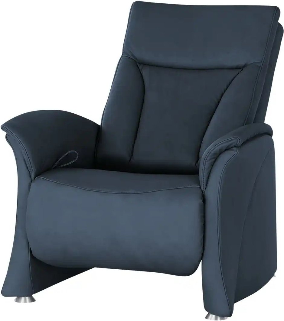 himolla Sessel mit Relaxfunktion 4010 ¦ blau ¦ Maße (cm): B: 87 H: 106 T: 88.0 Polstermöbel > Sessel > Fernsehsessel - ...