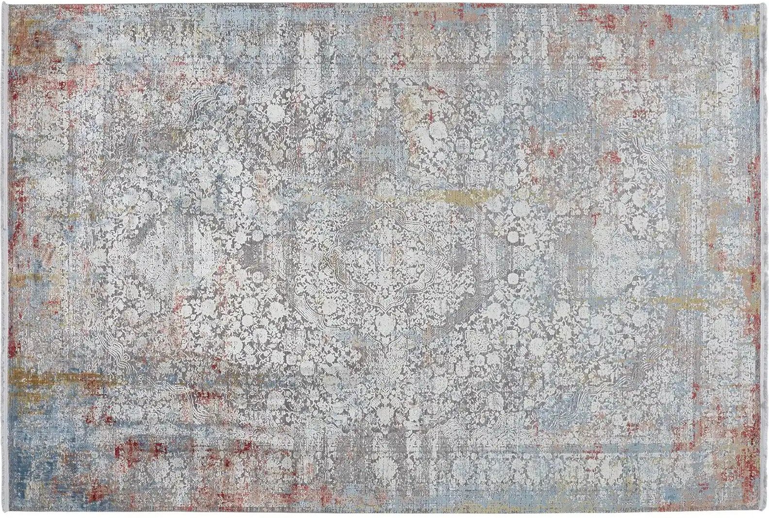 Jette Home Webteppich Unique ¦ grau ¦ Viskose,Synthetische Fasern ¦ Maße (cm): B: 80 Teppiche > Wohnteppiche - Höffner