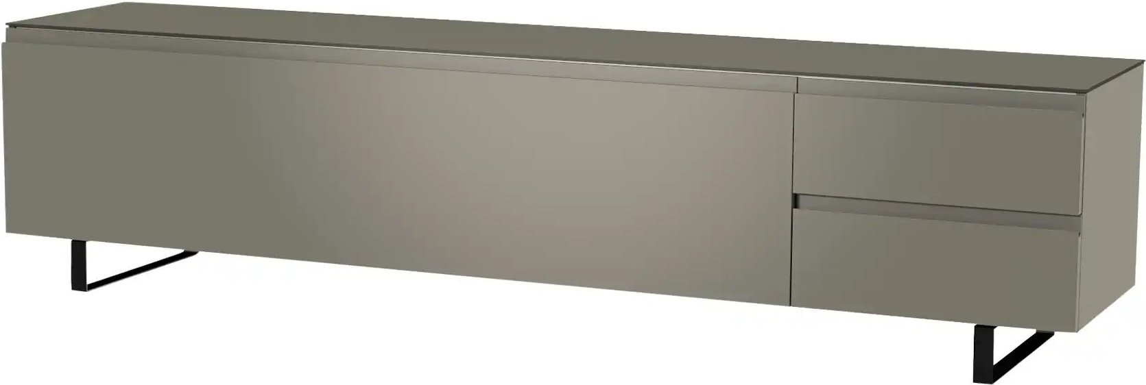 TV Board Nicolo Phono ¦ grau ¦ Maße (cm): B: 210 H: 51 T: 45.0 Kommoden & Sideboards > TV Lowboards - Höffner