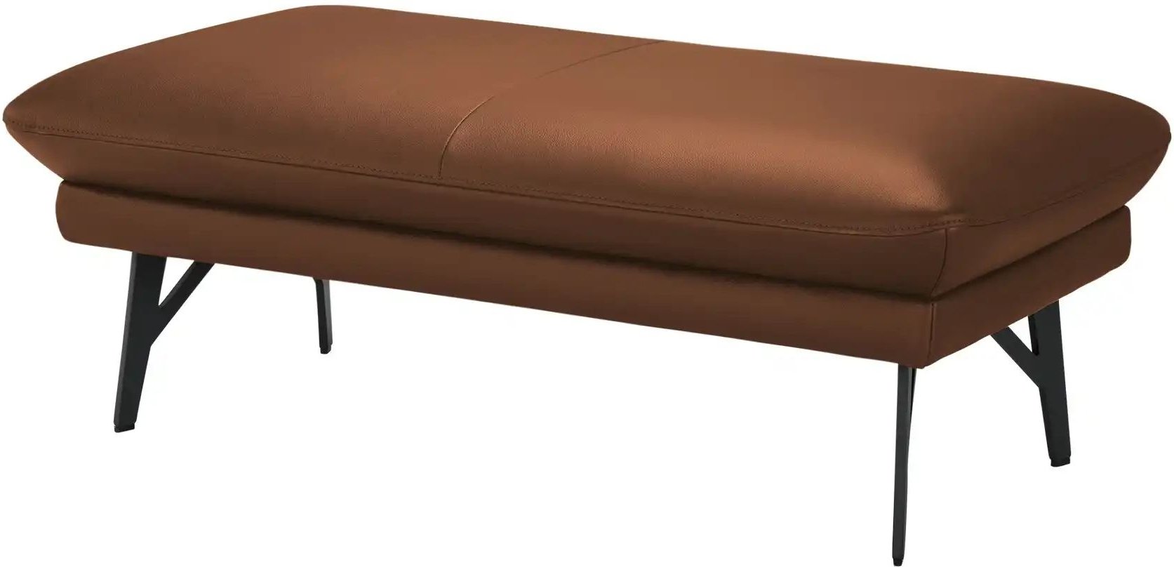 himolla Lederhocker 1928 ¦ braun ¦ Maße (cm): B: 121 H: 45 T: 65.0 Polstermöbel > Hocker - Höffner