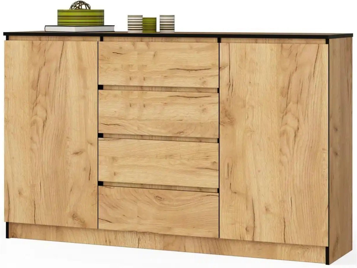 Highboard 160 cm breit Kilian ¦ holzfarben ¦ Maße (cm): B: 160 H: 99 Kommoden & Sideboards > Highboards - Höffner