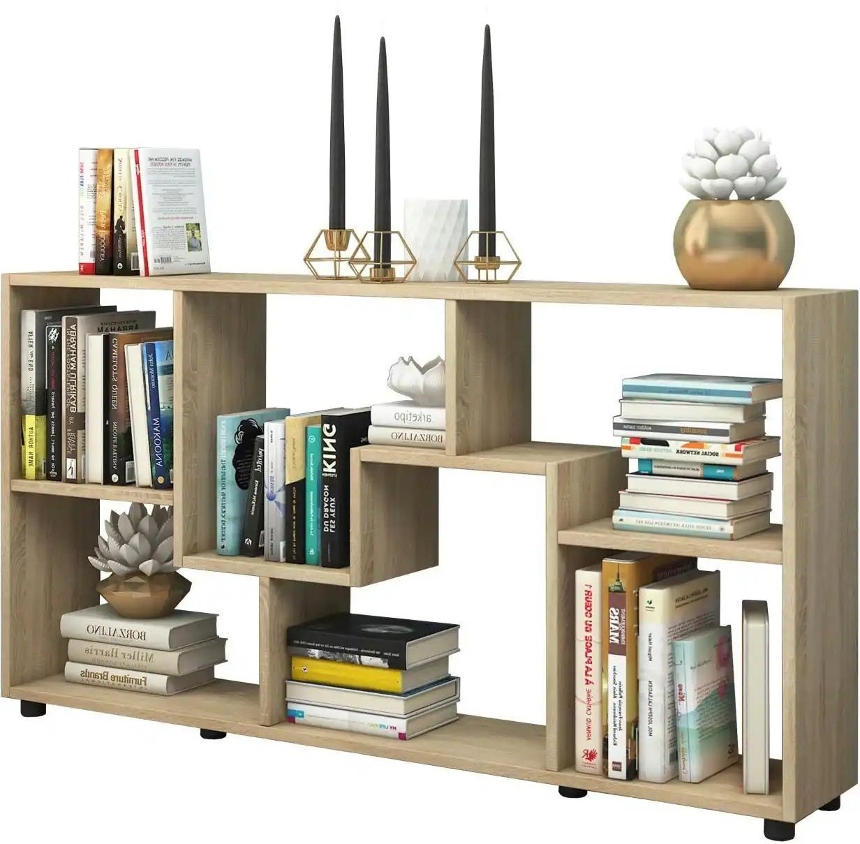 Standregal Pintal ¦ holzfarben ¦ Maße (cm): B: 117 H: 62 T: 20.0 Regale > Bücherregale - Höffner