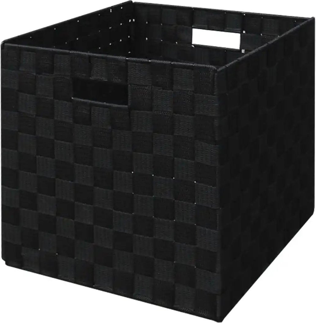 Aufbewahrungskorb Zenit ¦ schwarz ¦ Kunststoff ¦ Maße (cm): B: 30 H: 30 T: 30.0 Aufbewahrung > Körbe - Höffner