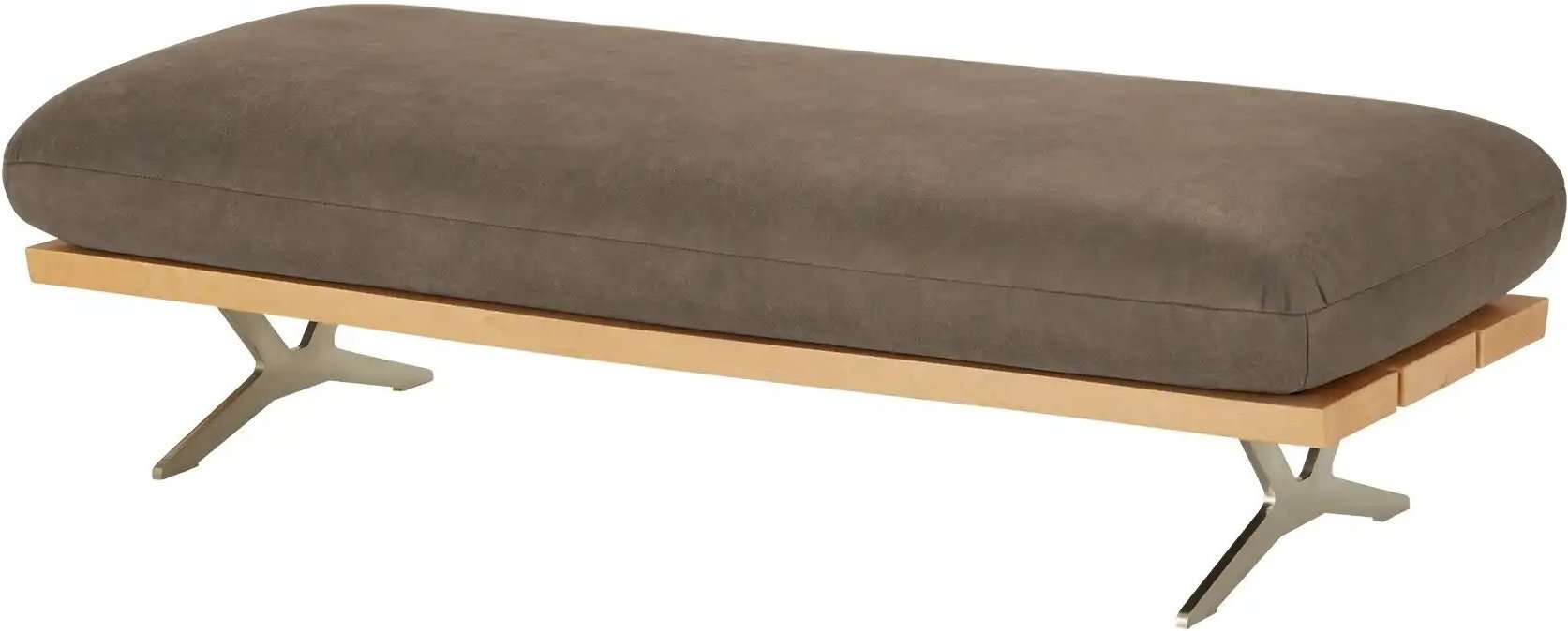 KOINOR Hockerbank Marilyn ¦ braun ¦ Maße (cm): B: 150 H: 45 T: 60.0 Polstermöbel > Hocker - Höffner