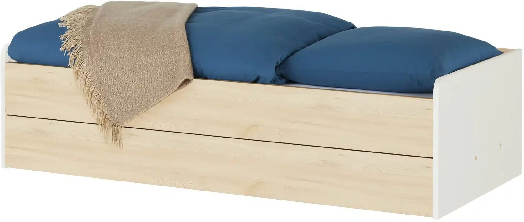 Stauraumbett Grow Up ¦ holzfarben ¦ Maße (cm): B: 97 H: 54,5 Betten > Bettgestelle - Höffner