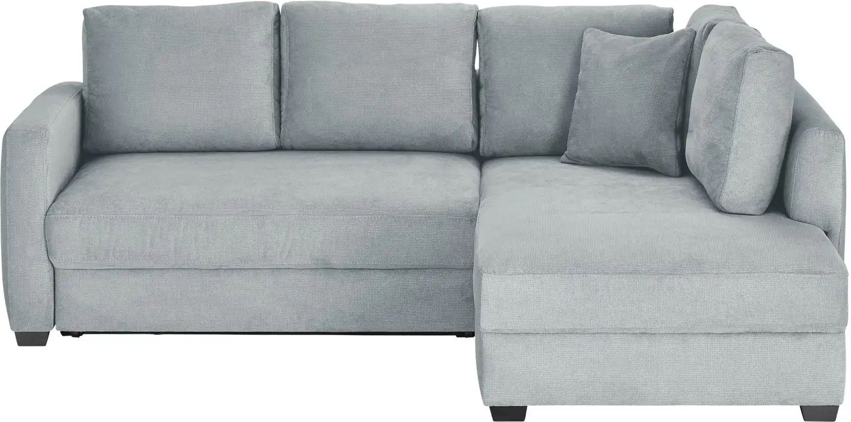 bobb Ecksofa mit Boxspringpolsterung Lisa de Luxe ¦ grau ¦ Maße (cm): B: 235 H: 90 T: 184.0 Polstermöbel > Sofas > Ecks...
