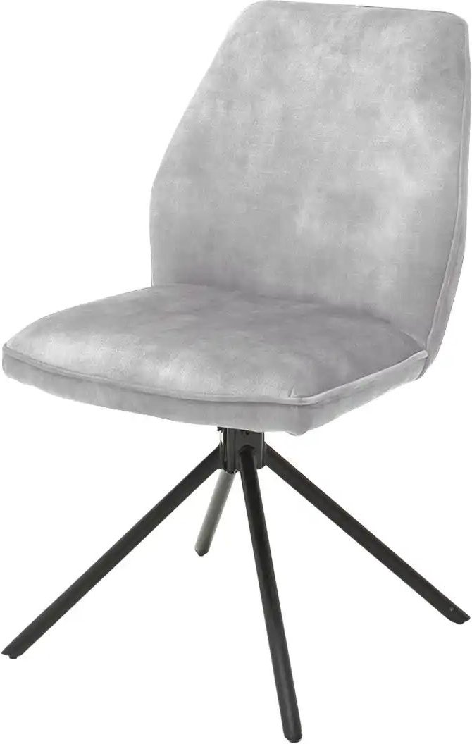 uno Esszimmerstuhl drehbar Ramina ¦ grau ¦ Maße (cm): B: 52 H: 89 T: 64.0 Stühle > Küchenstühle > Polster Küchenstühle -...