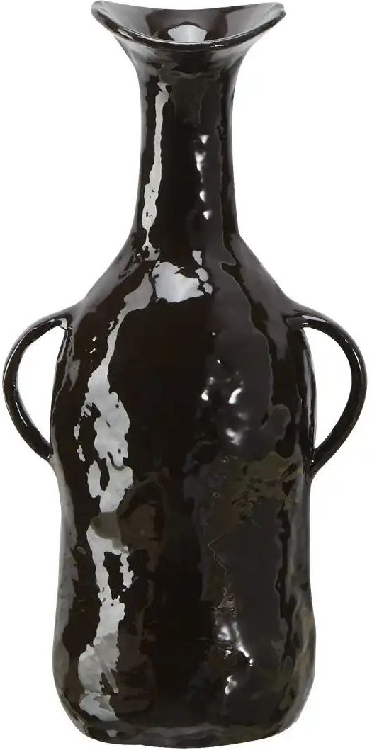HOME STORY Vase ¦ schwarz ¦ Aluminium ¦ Maße (cm): B: 15 H: 31 T: 10.0 Accessoires > Vasen - Höffner