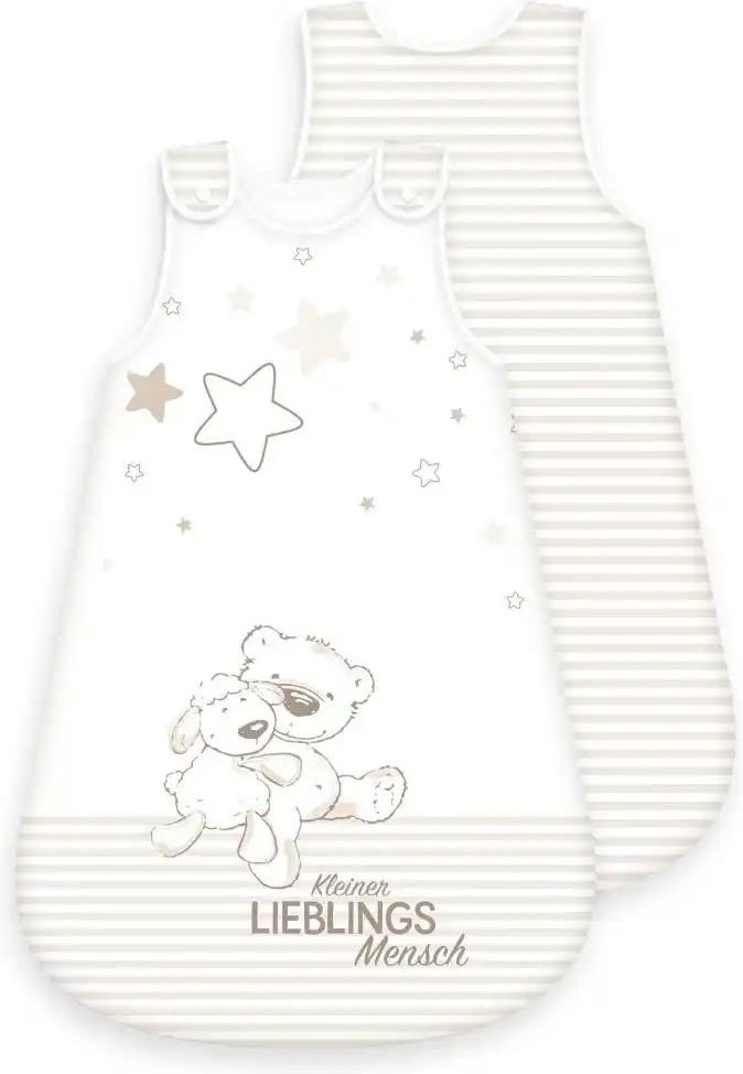 Herding Schlafsack Kleiner Lieblingsmensch ¦ mehrfarbig ¦ 100% Baumwolle ¦ Maße (cm): B: 70 H: 1 Baby > Baby Textilien ...
