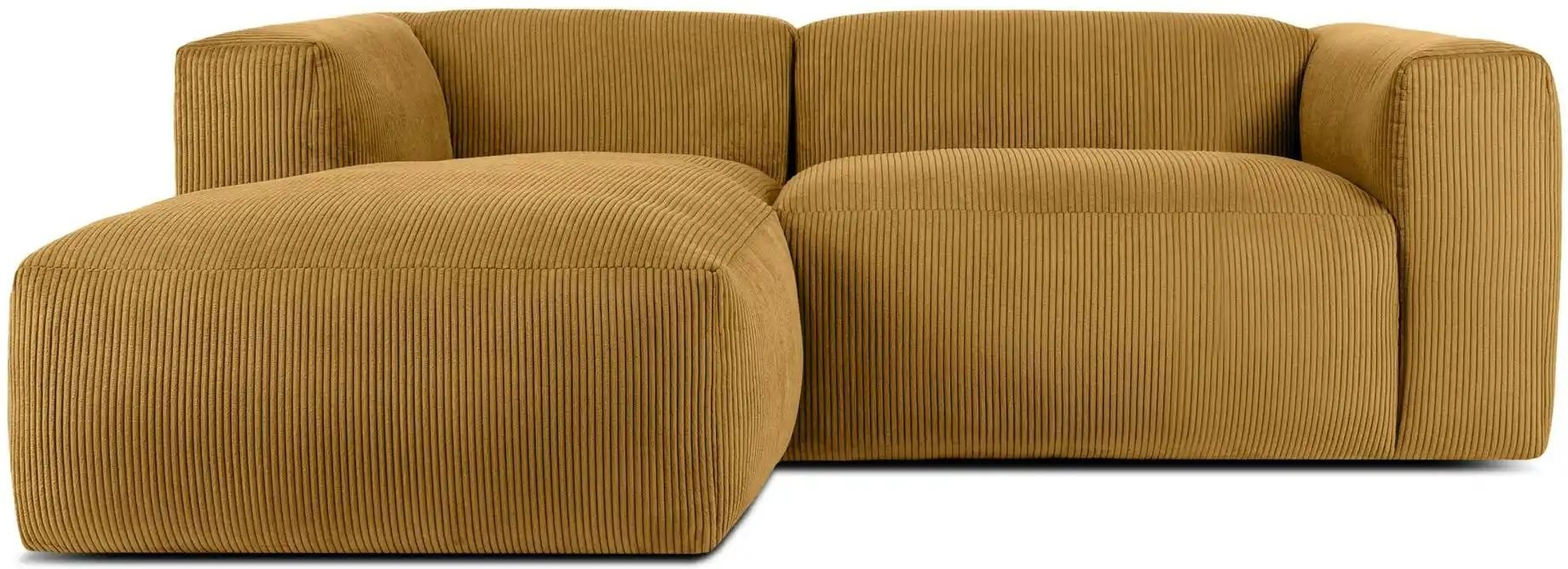 Thumbnail - KONSIMO Ecksofa Buffo ¦ gelb ¦ Maße (cm): B: 225 H: 73 Polstermöbel > Sofas > Ecksofas - Höffner