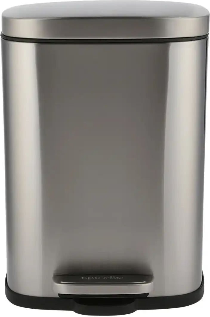 Spirella Kosmetikeimer Akira ¦ silber ¦ Maße (cm): B: 21,4 H: 30 T: 17.6 Küchenzubehör & Helfer > Abfallbehälter - Höff...