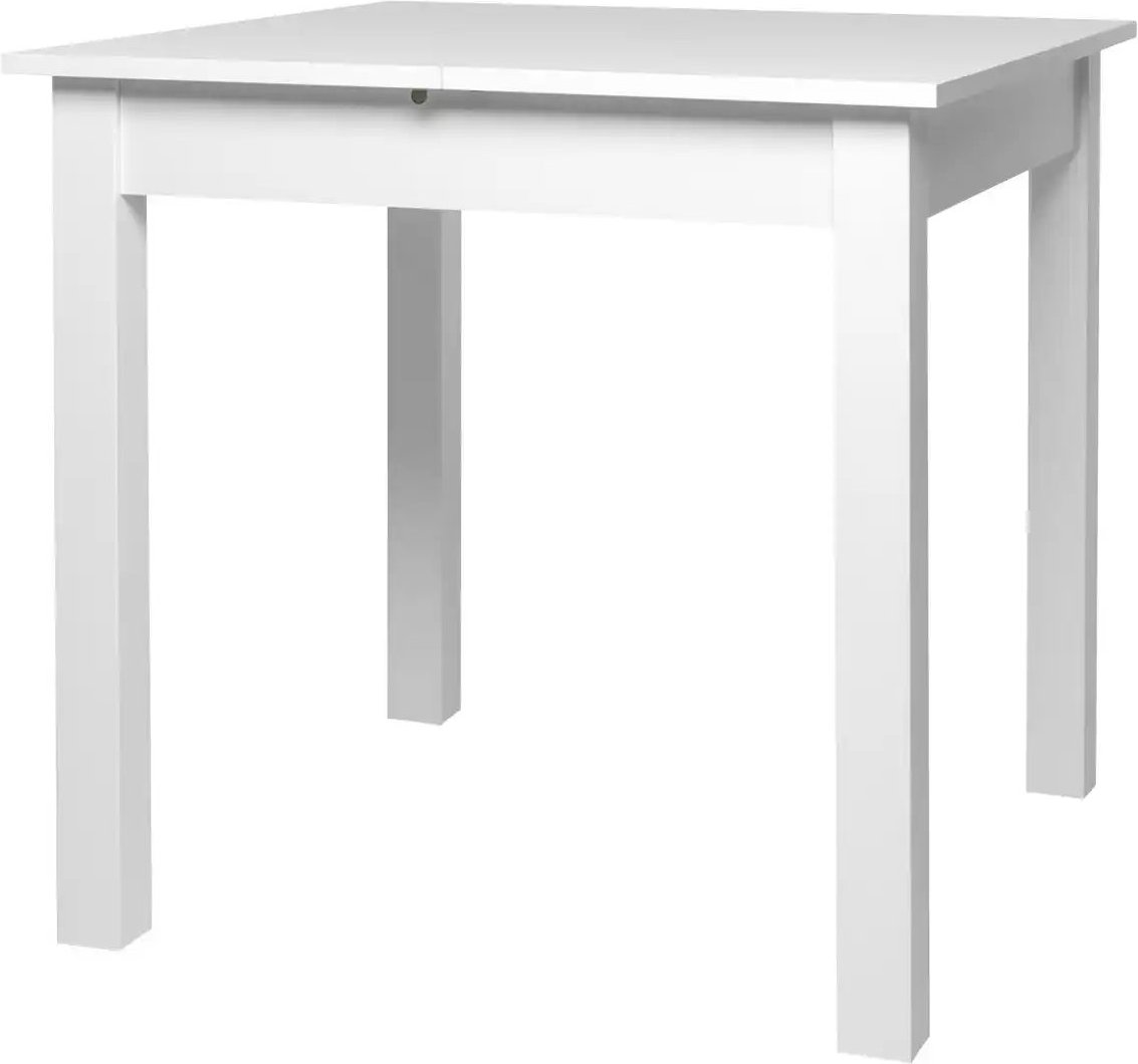 Thumbnail - smart Ausziehbarer Esstisch in verschiedenen Größen Ben ¦ weiß ¦ Maße (cm): B: 80 H: 76,5 Tische > Esstische > Esstische...
