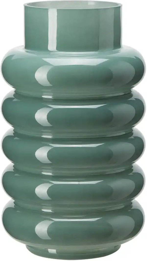 Vase ¦ grün ¦ Glas ¦ Maße (cm): H: 25 Ø: 15 Accessoires > Vasen - Höffner