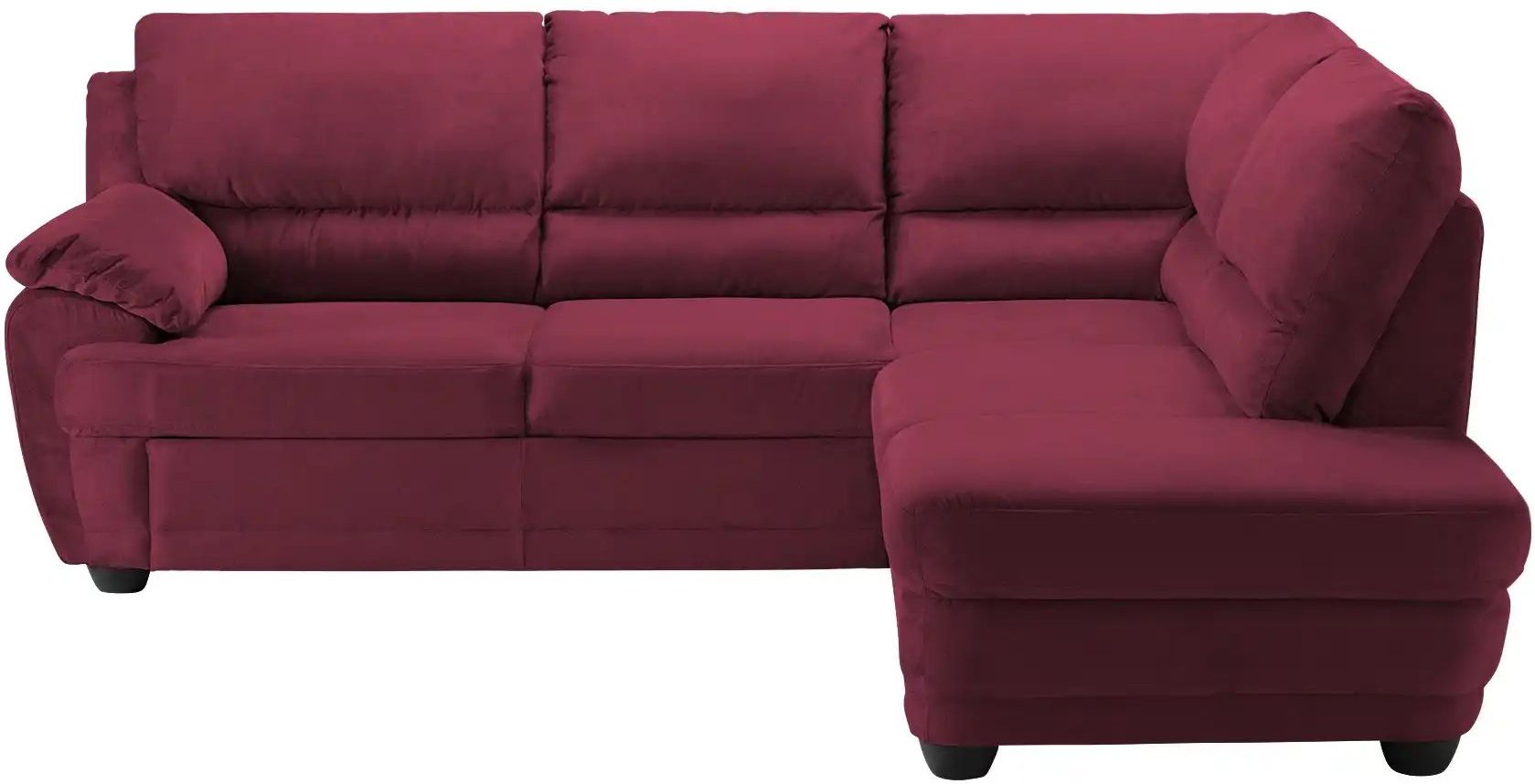 Thumbnail - uno Ecksofa Nebolo ¦ rot ¦ Maße (cm): B: 245 H: 97 T: 222.0 Polstermöbel > Sofas > 3-Sitzer - Höffner