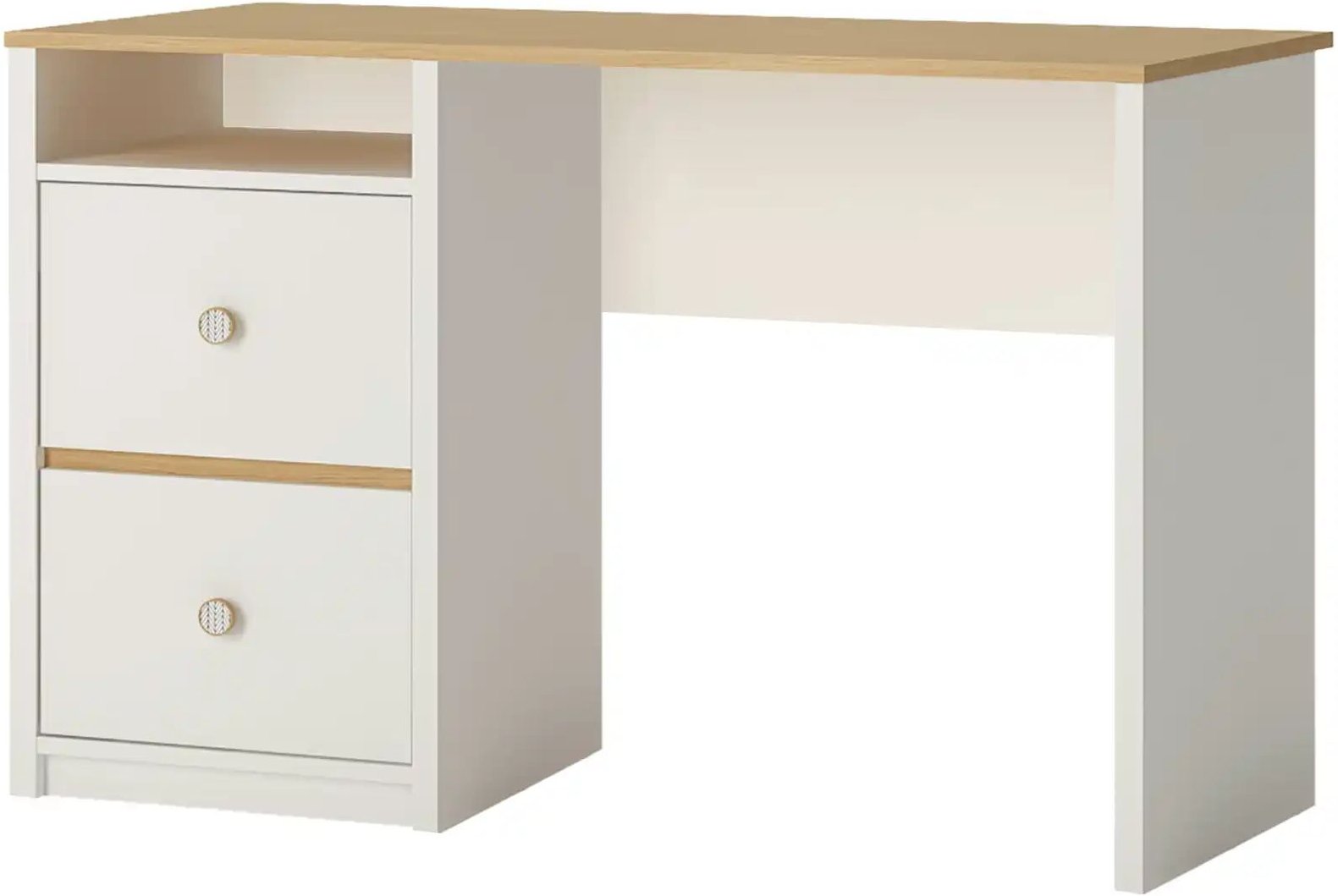 Schreibtisch Todi ¦ weiß ¦ Maße (cm): B: 117 H: 75 T: 55.0 Kindermöbel > Kinderschreibtische - Höffner