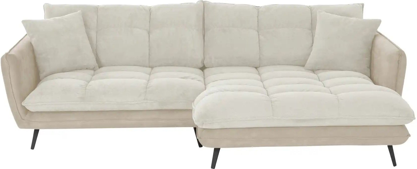 bobb Ecksofa Arianna XL ¦ beige ¦ Maße (cm): B: 275 H: 90 T: 196.0 Polstermöbel > Sofas > Ecksofas - Höffner